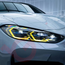 Load image into Gallery viewer, BMW CSL Yellow DRL LED Modules 4-Piece Set for G80 G81 M3 G22 G23 G26 G82 G83 M4 Laser Headlights