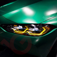 Load image into Gallery viewer, BMW CSL Yellow DRL LED Modules 4-Piece Set for G80 G81 M3 G22 G23 G26 G82 G83 M4 Laser Headlights