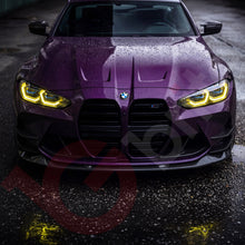 Load image into Gallery viewer, BMW CSL Yellow DRL LED Modules 4-Piece Set for G80 G81 M3 G22 G23 G26 G82 G83 M4 Laser Headlights