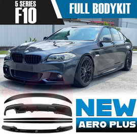 BMW 5 SERIES F10 SALOON 2011 - 2016 GLOSS BLACK FULL BODYKIT