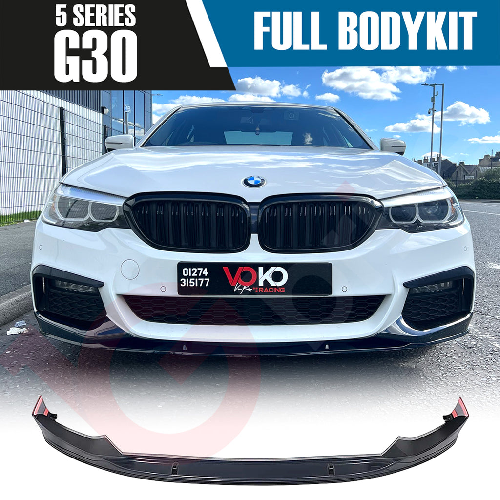 BMW 5 SERIES G30 Saloon 2017 - 2020 GLOSS BLACK FULL BODYKIT