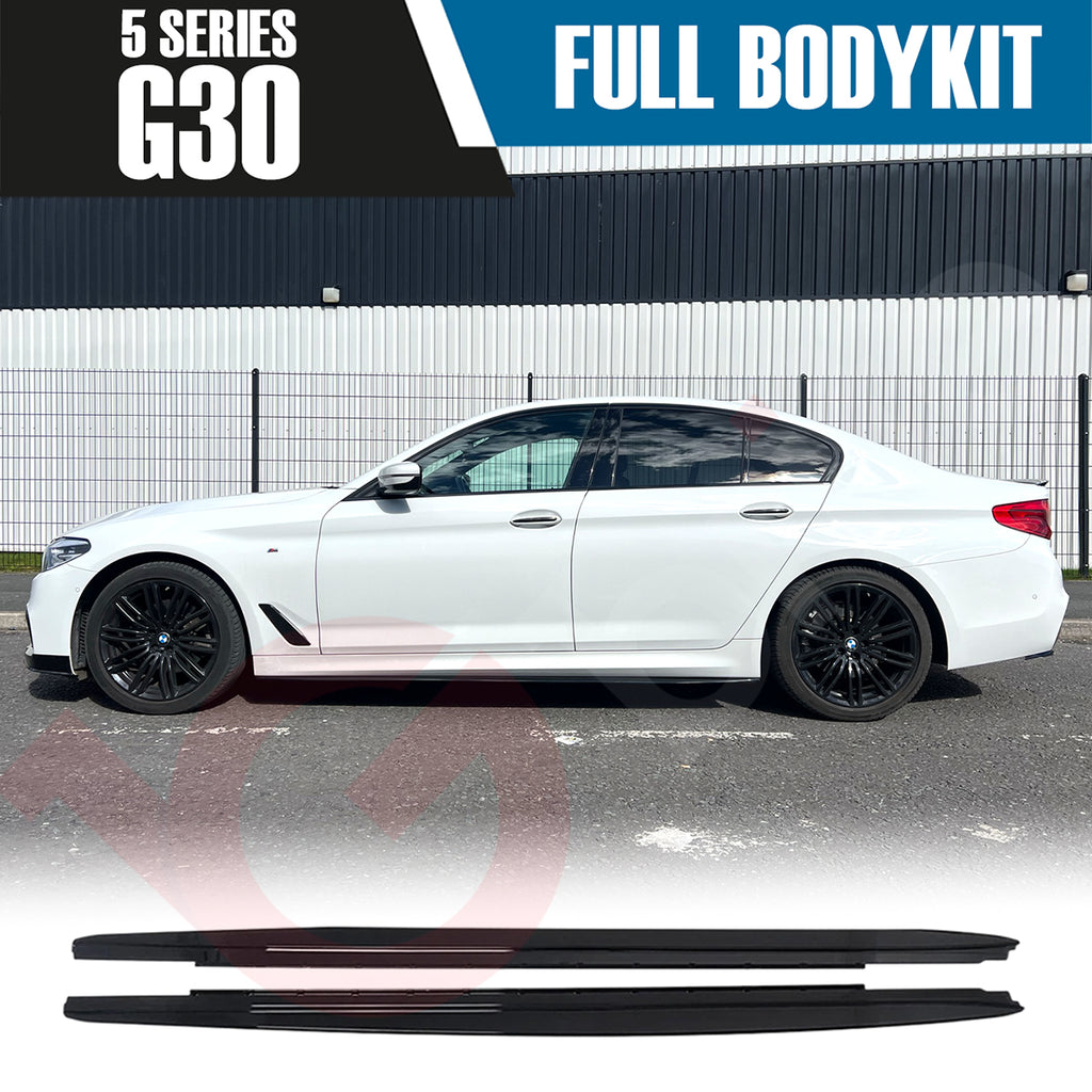 BMW 5 SERIES G30 Saloon 2017 - 2020 GLOSS BLACK FULL BODYKIT