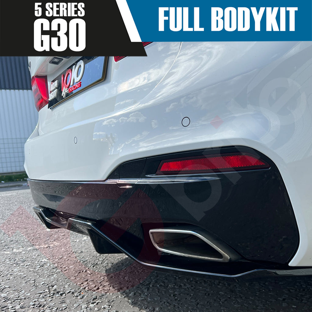 BMW 5 SERIES G30 Saloon 2017 - 2020 GLOSS BLACK FULL BODYKIT