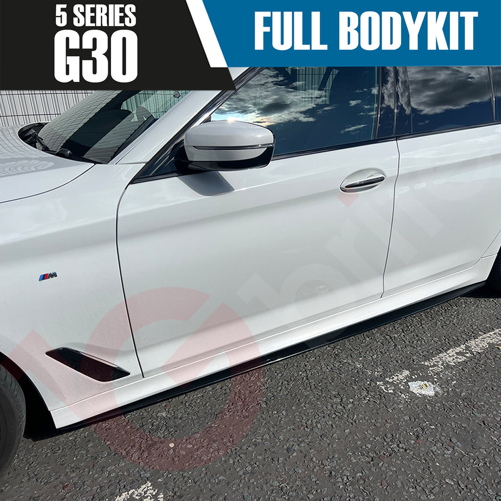 BMW 5 SERIES G30 Saloon 2017 - 2020 GLOSS BLACK FULL BODYKIT