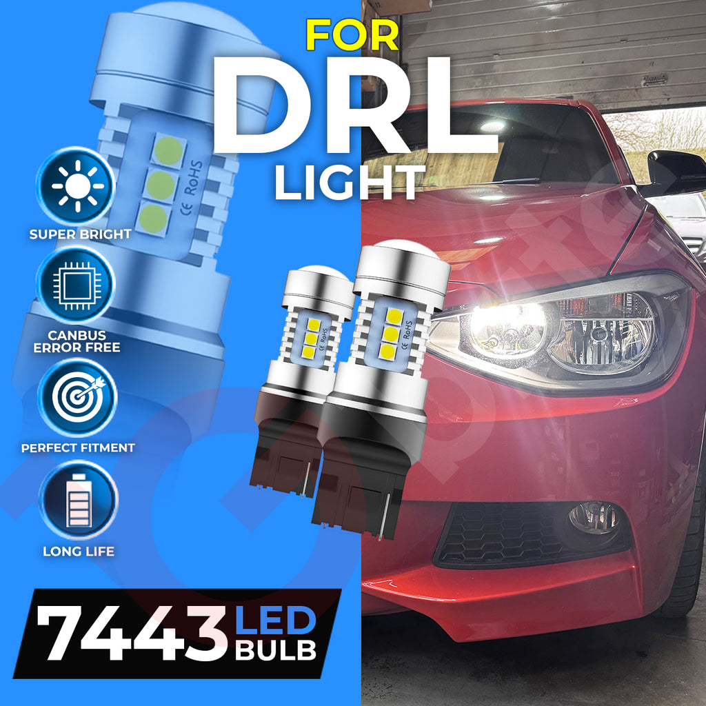 BMW F20 PACKAGE DIPPED BEAM SIDELIGHTS DAYTIME LIGHTS LED WHITE SUPER BRIGHT BULBS