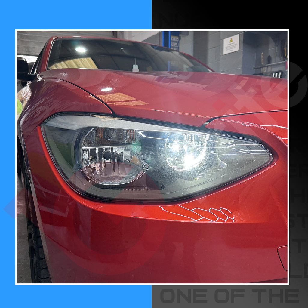 BMW F20 PACKAGE DIPPED BEAM SIDELIGHTS DAYTIME LIGHTS LED WHITE SUPER BRIGHT BULBS