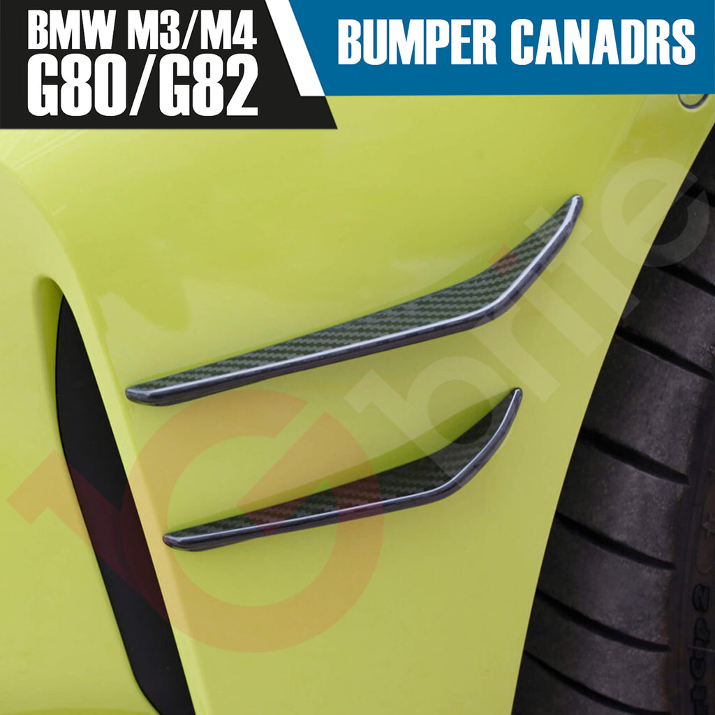 BMW M3 G80 G81 & M4 G82 G83 Genuine PRE-PREG CARBON FIBRE MP STYLE SIDE CARNARDS