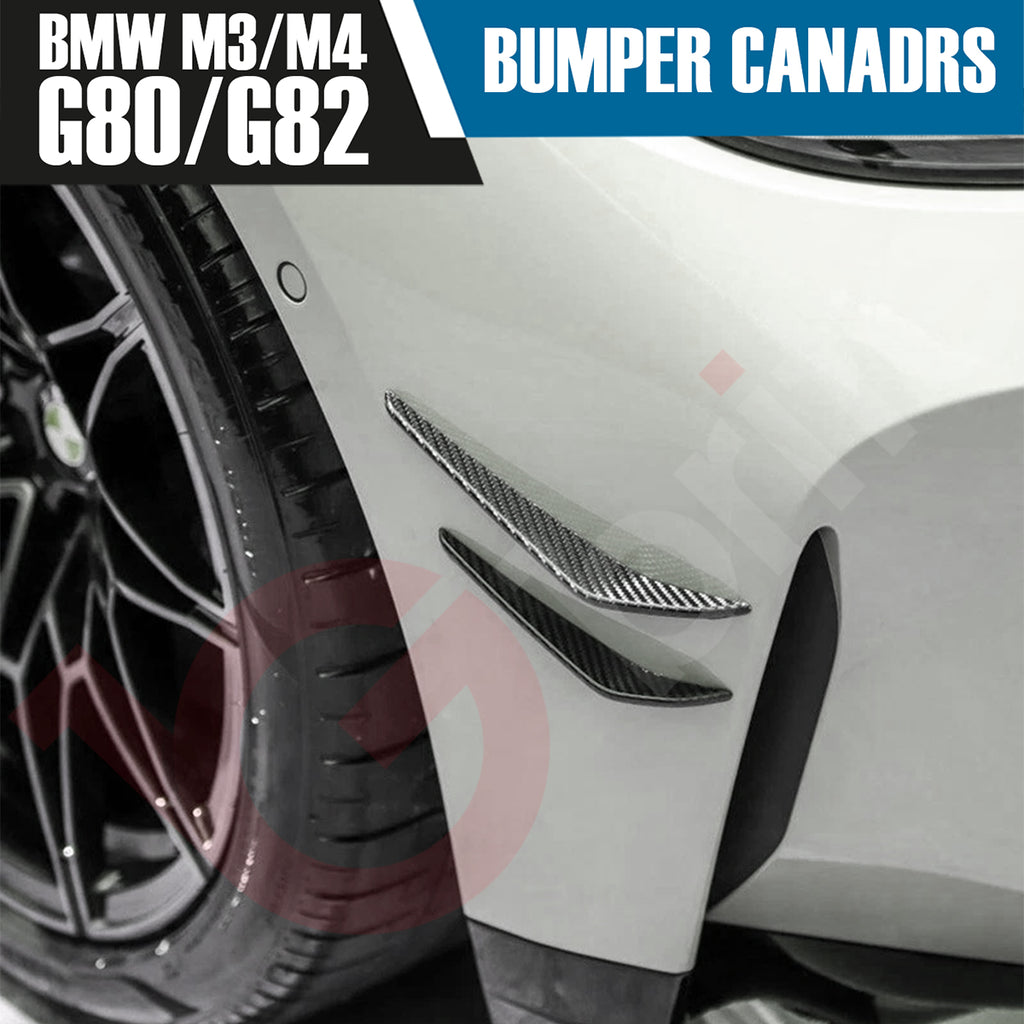 BMW M3 G80 G81 & M4 G82 G83 Genuine PRE-PREG CARBON FIBRE MP STYLE SIDE CARNARDS