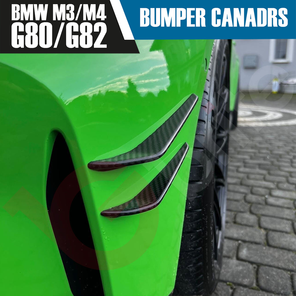 BMW M3 G80 G81 & M4 G82 G83 Genuine PRE-PREG CARBON FIBRE MP STYLE SIDE CARNARDS
