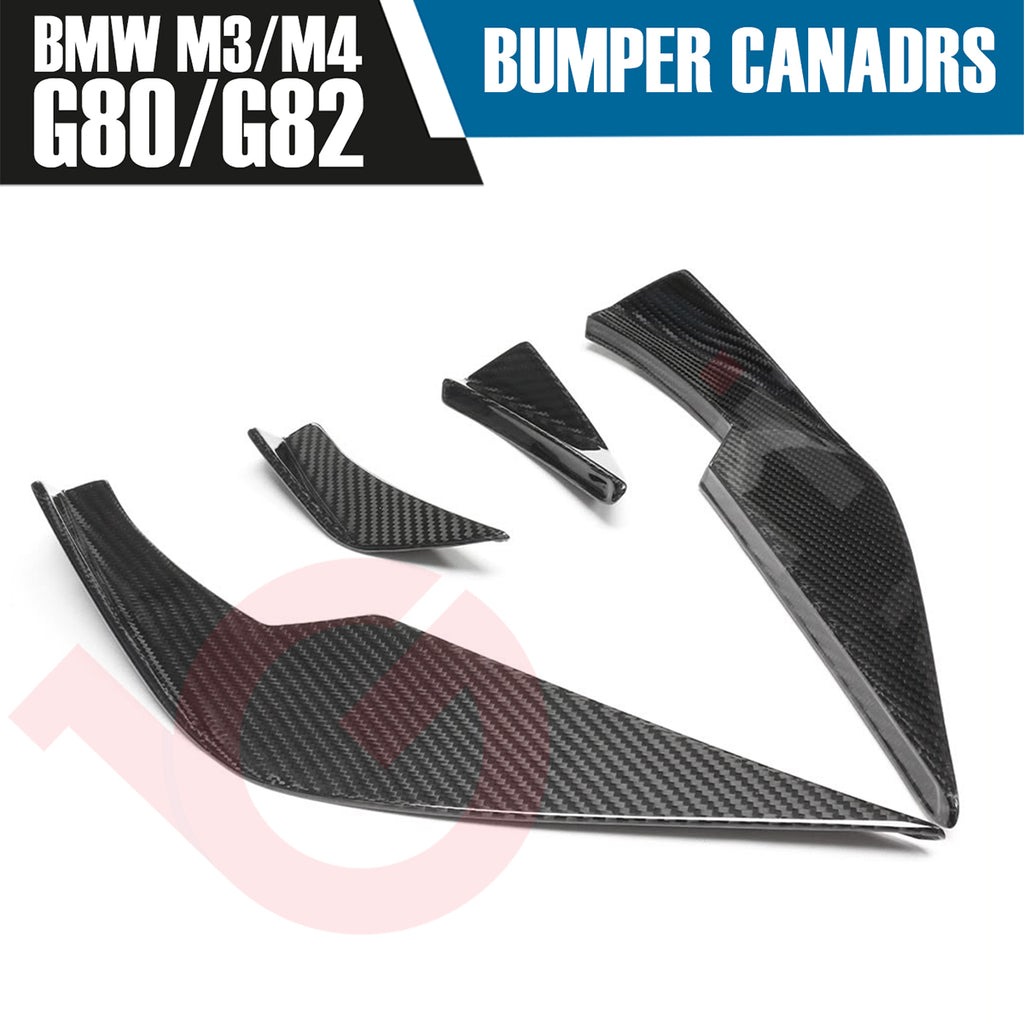 BMW M3 G80 G81 & M4 G82 G83 Genuine PRE-PREG CARBON FIBRE V STYLE SIDE CARNARDS