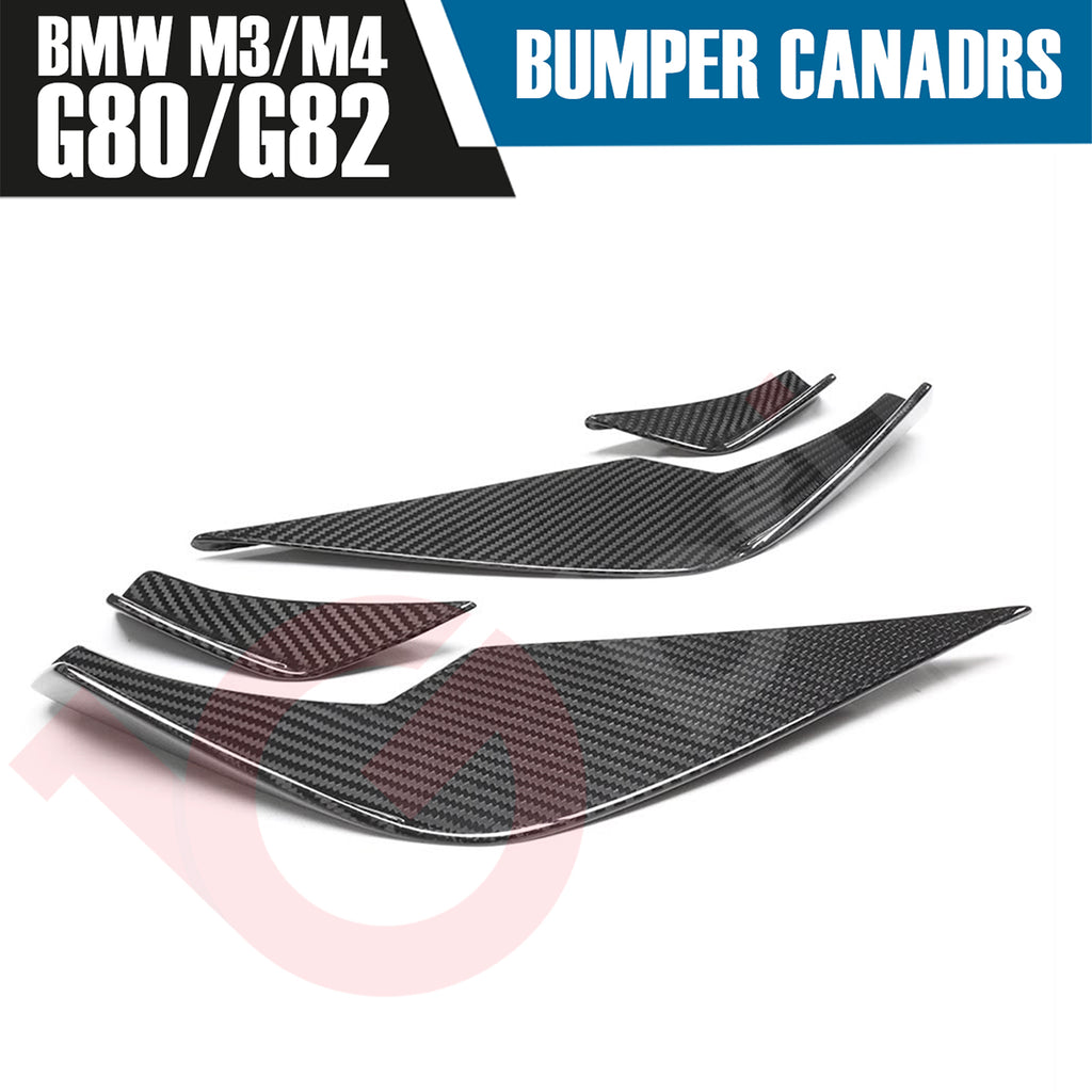 BMW M3 G80 G81 & M4 G82 G83 Genuine PRE-PREG CARBON FIBRE V STYLE SIDE CARNARDS
