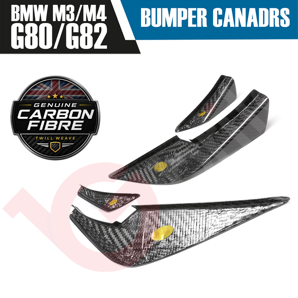 BMW M3 G80 G81 & M4 G82 G83 Genuine PRE-PREG CARBON FIBRE V STYLE SIDE CARNARDS