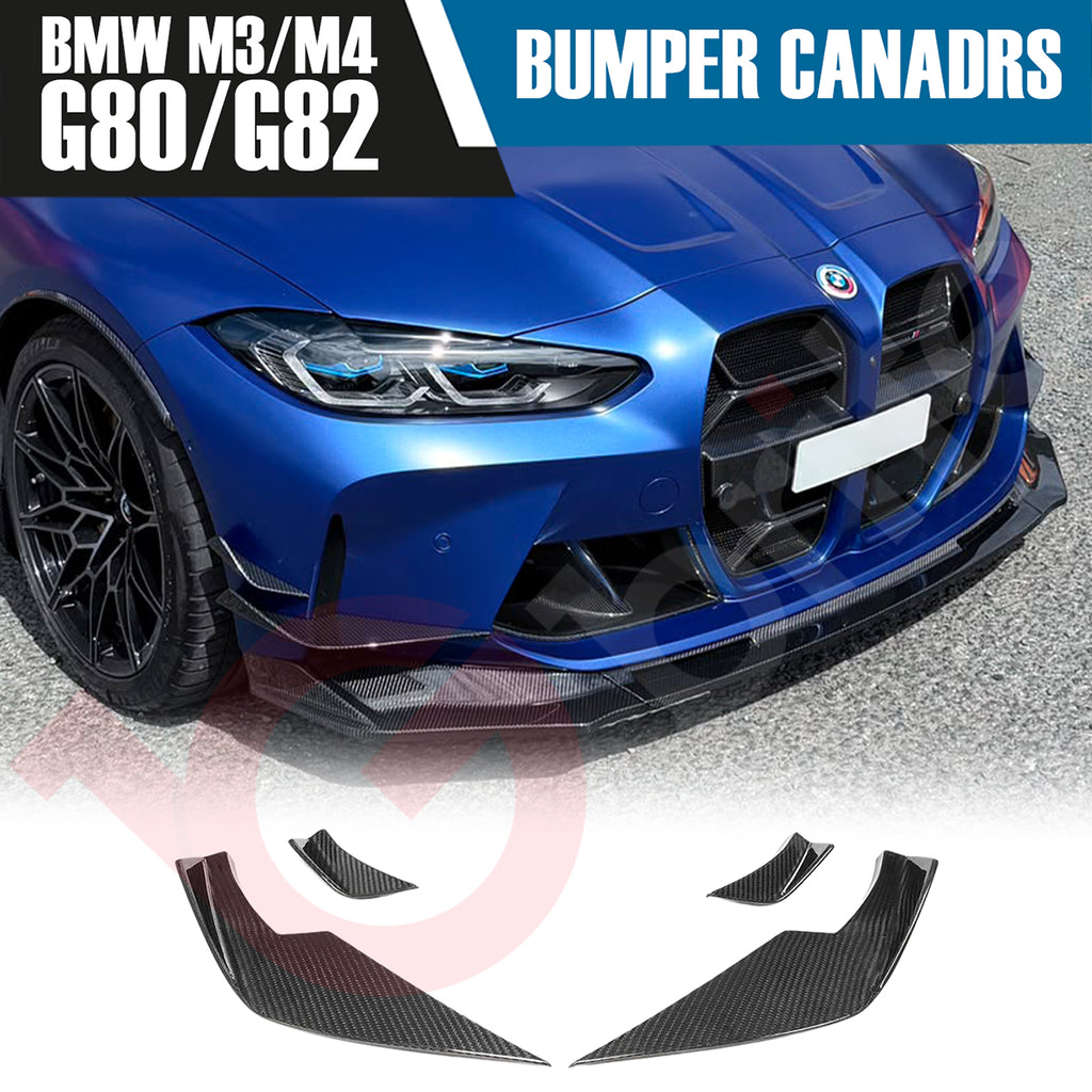 BMW M3 G80 G81 & M4 G82 G83 Genuine PRE-PREG CARBON FIBRE V STYLE SIDE CARNARDS