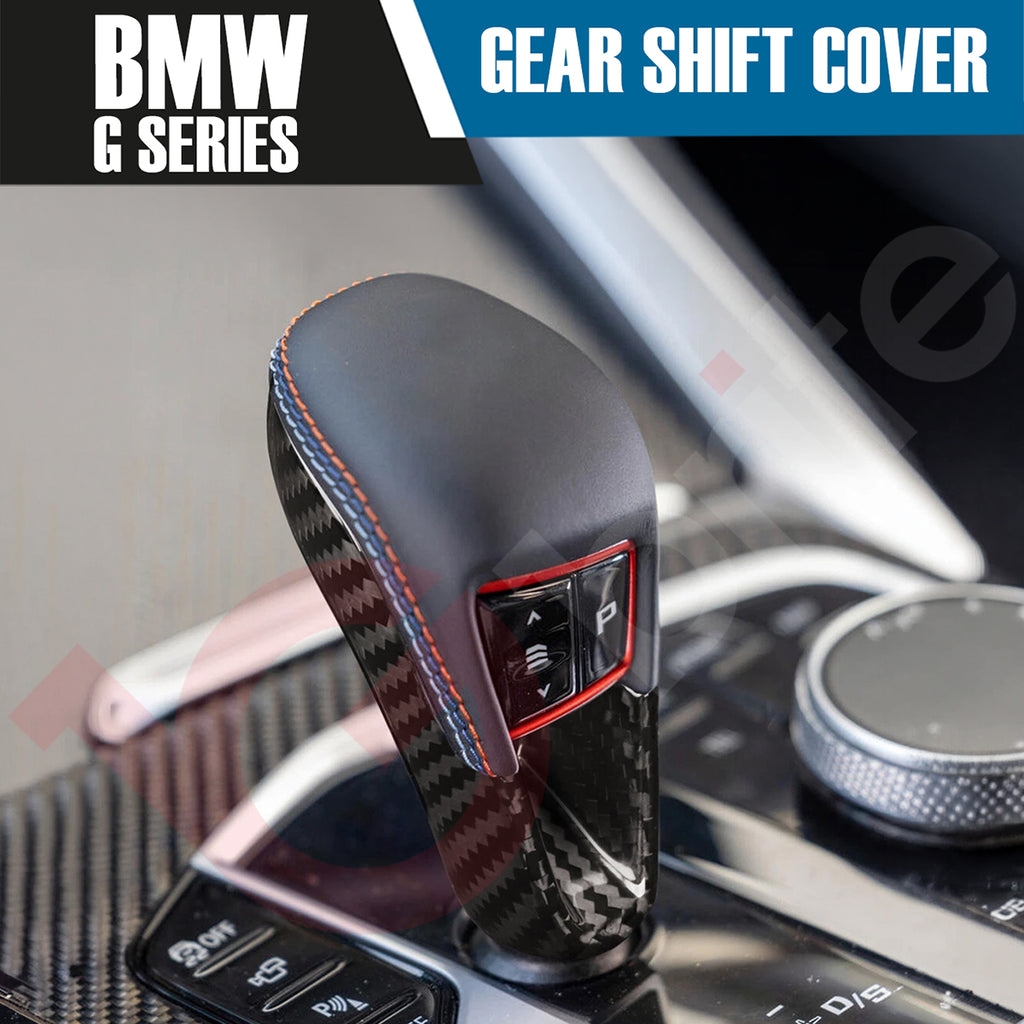 BMW M3 G80 G81 & M4 G82 G83 GENUINE PRE-PREG CARBON FIBRE GEAR KNOB TRIM