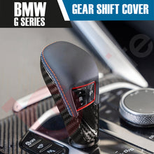 Load image into Gallery viewer, BMW M3 G80 G81 &amp; M4 G82 G83 GENUINE PRE-PREG CARBON FIBRE GEAR KNOB TRIM