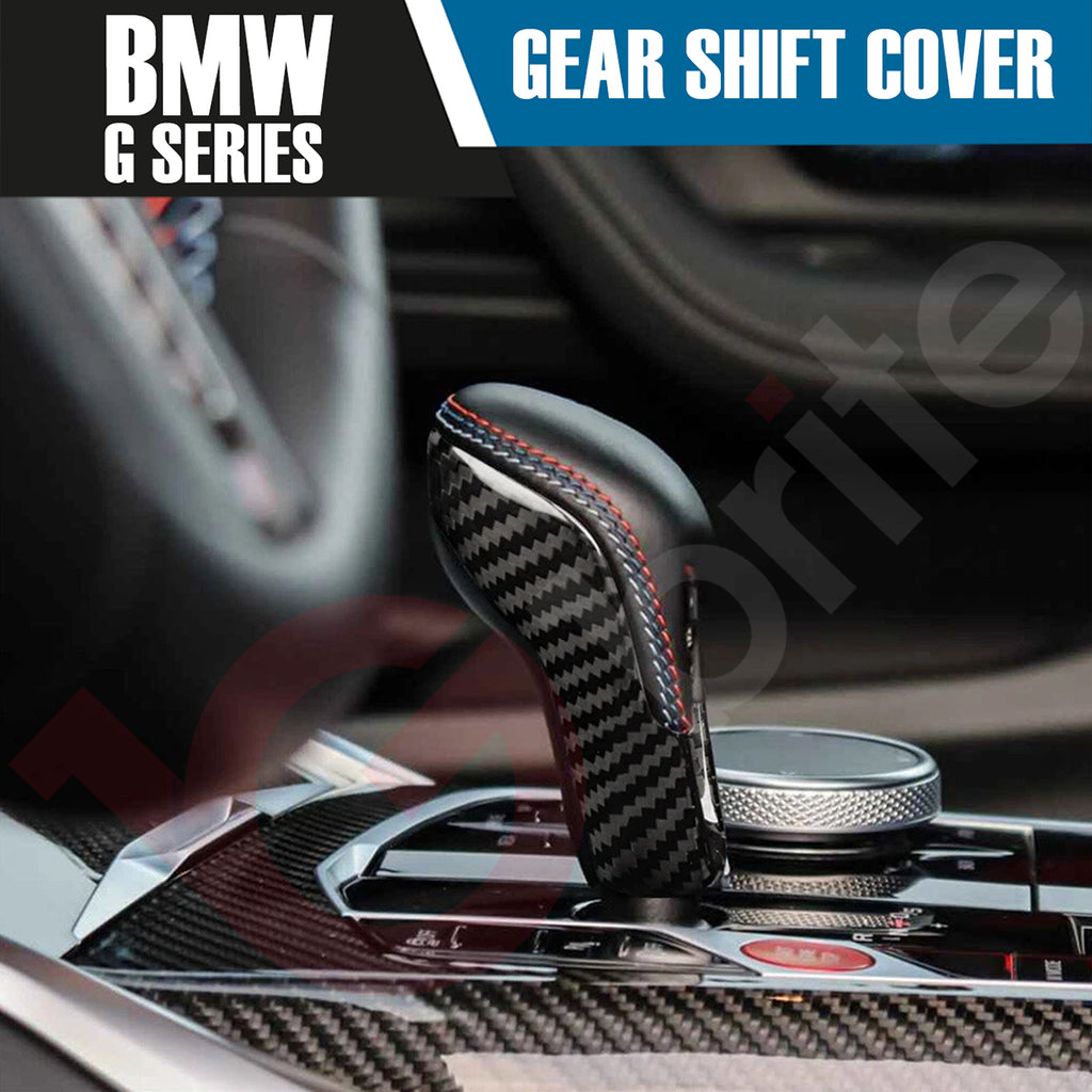 BMW M3 G80 G81 & M4 G82 G83 GENUINE PRE-PREG CARBON FIBRE GEAR KNOB TRIM