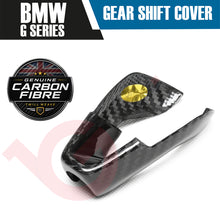 Load image into Gallery viewer, BMW M3 G80 G81 &amp; M4 G82 G83 GENUINE PRE-PREG CARBON FIBRE GEAR KNOB TRIM