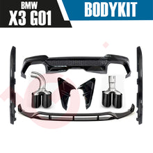 Load image into Gallery viewer, BMW X3 G01 2018 - 2022 GLOSS BLACK AERO FULL BODYKIT