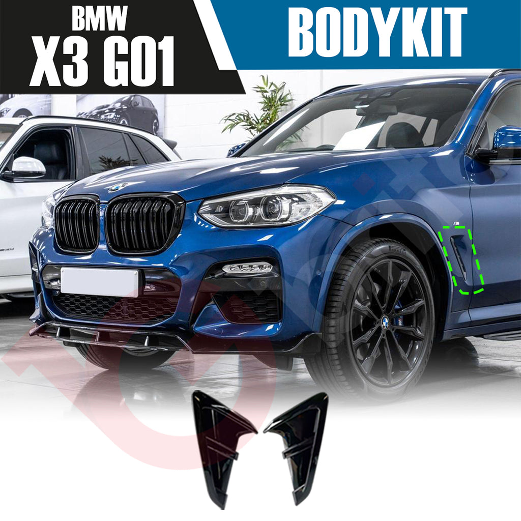 BMW X3 G01 2018 - 2022 GLOSS BLACK AERO FULL BODYKIT