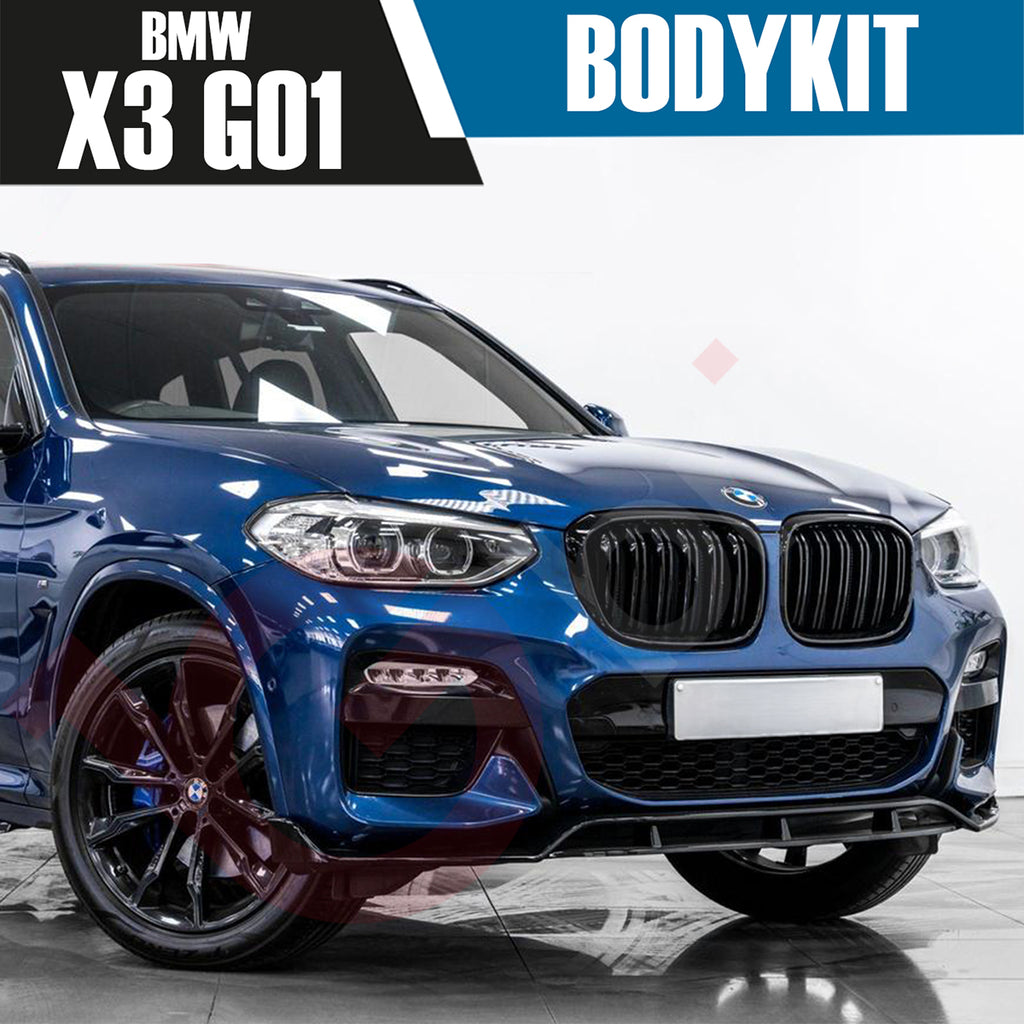 BMW X3 G01 2018 - 2022 GLOSS BLACK AERO FULL BODYKIT