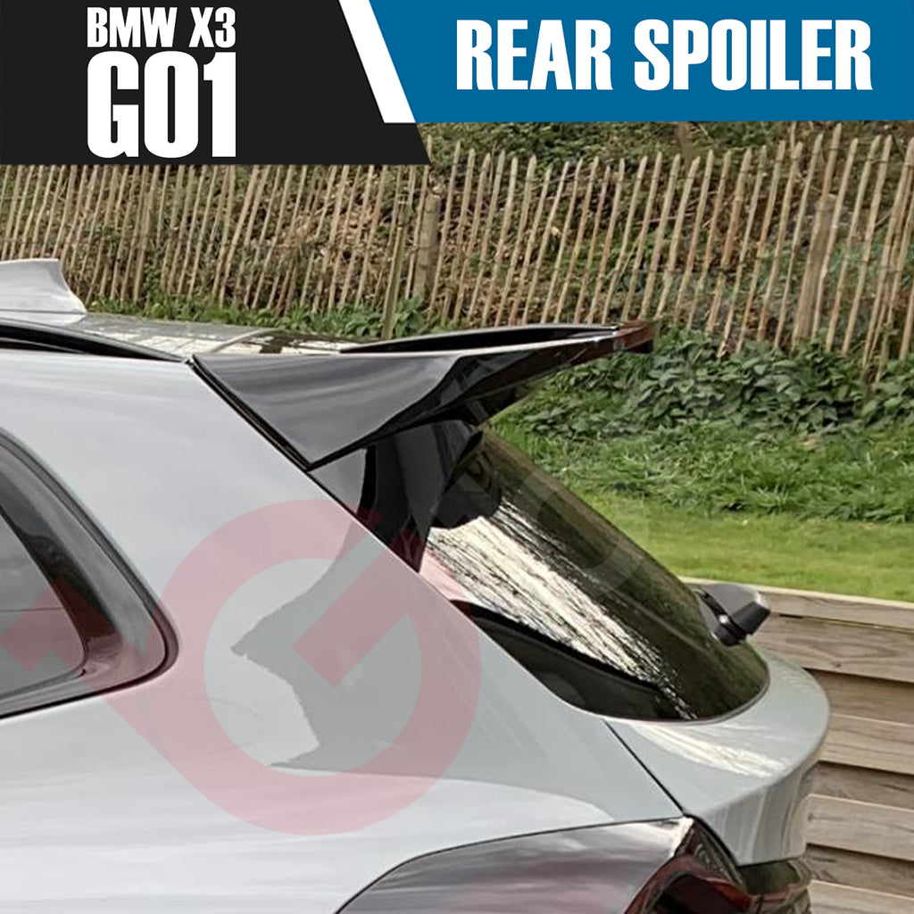 BMW X3 G01 GLOSS BLACK REAR ROOF BOOT SPOILER M PERFORMANCE STYLE 2018-22