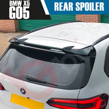Load image into Gallery viewer, BMW X5 G05 GLOSS BLACK REAR ROOF BOOT SPOILER M PERFORMANCE STYLE 2019-22