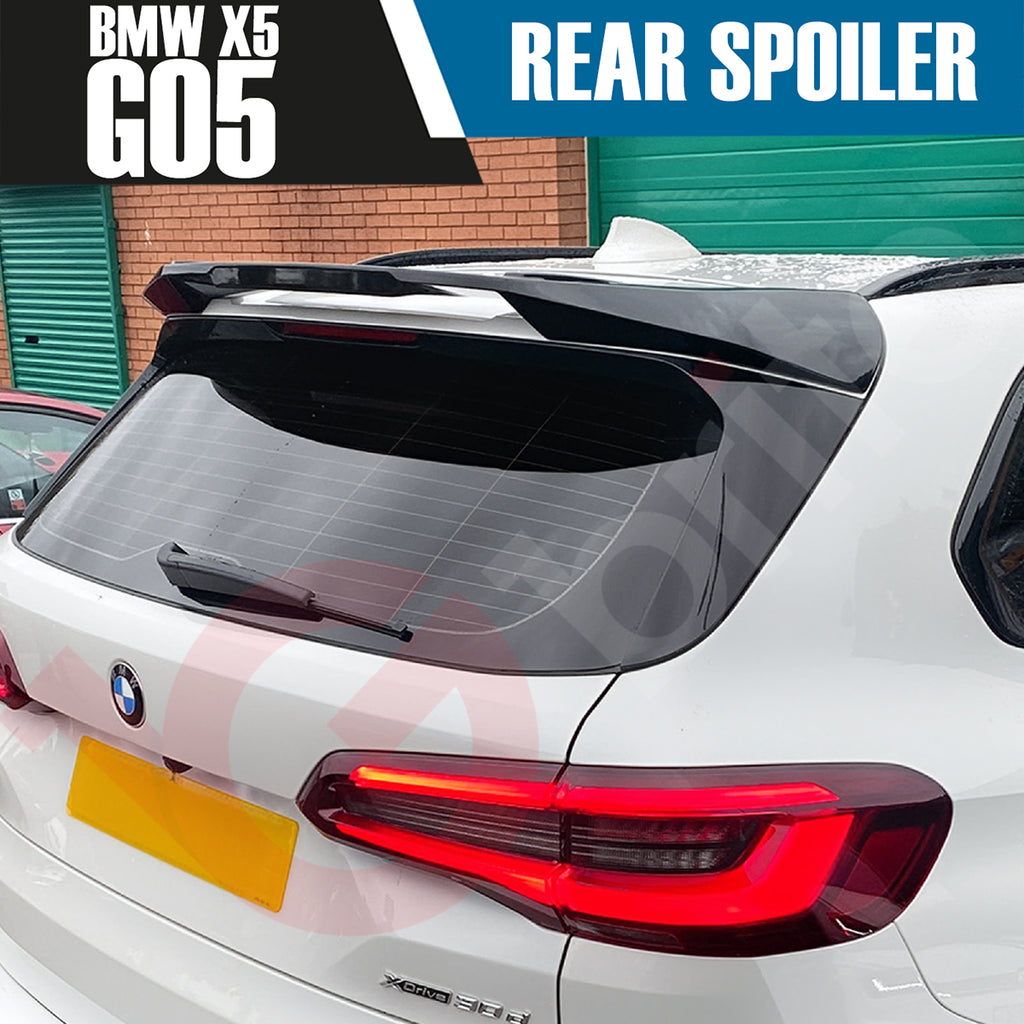BMW X5 G05 GLOSS BLACK REAR ROOF BOOT SPOILER M PERFORMANCE STYLE 2019-22