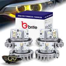 Load image into Gallery viewer, BMW CSL Yellow DRL LED Modules 4-Piece Set for BMW 2 SERIES F22 F23 M2 F87 COUPE 2014-2017