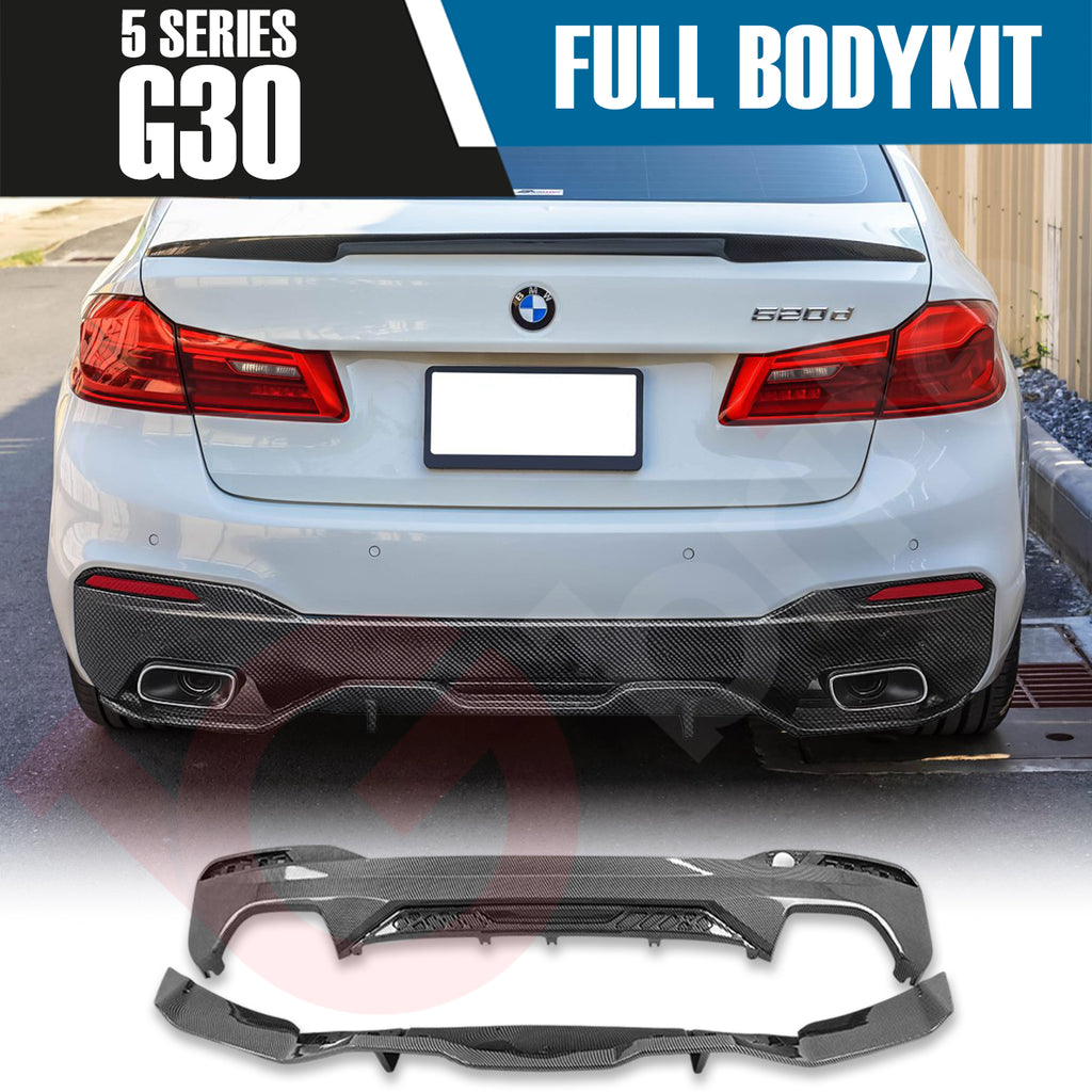BMW 5 SERIES G30 Saloon 2017 - 2020 CARBON FIBRE STYLE FULL BODYKIT