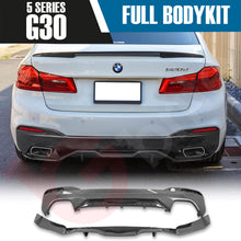 Load image into Gallery viewer, BMW 5 SERIES G30 Saloon 2017 - 2020 CARBON FIBRE STYLE FULL BODYKIT