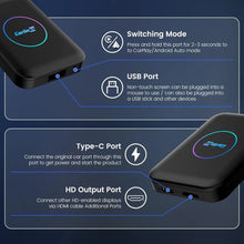 Load image into Gallery viewer, CarlinKit AI BOX-Lite Multimedia Box, 3 in 1 Android Playstore Netflix YouTube - Wireless Carplay Android Auto
