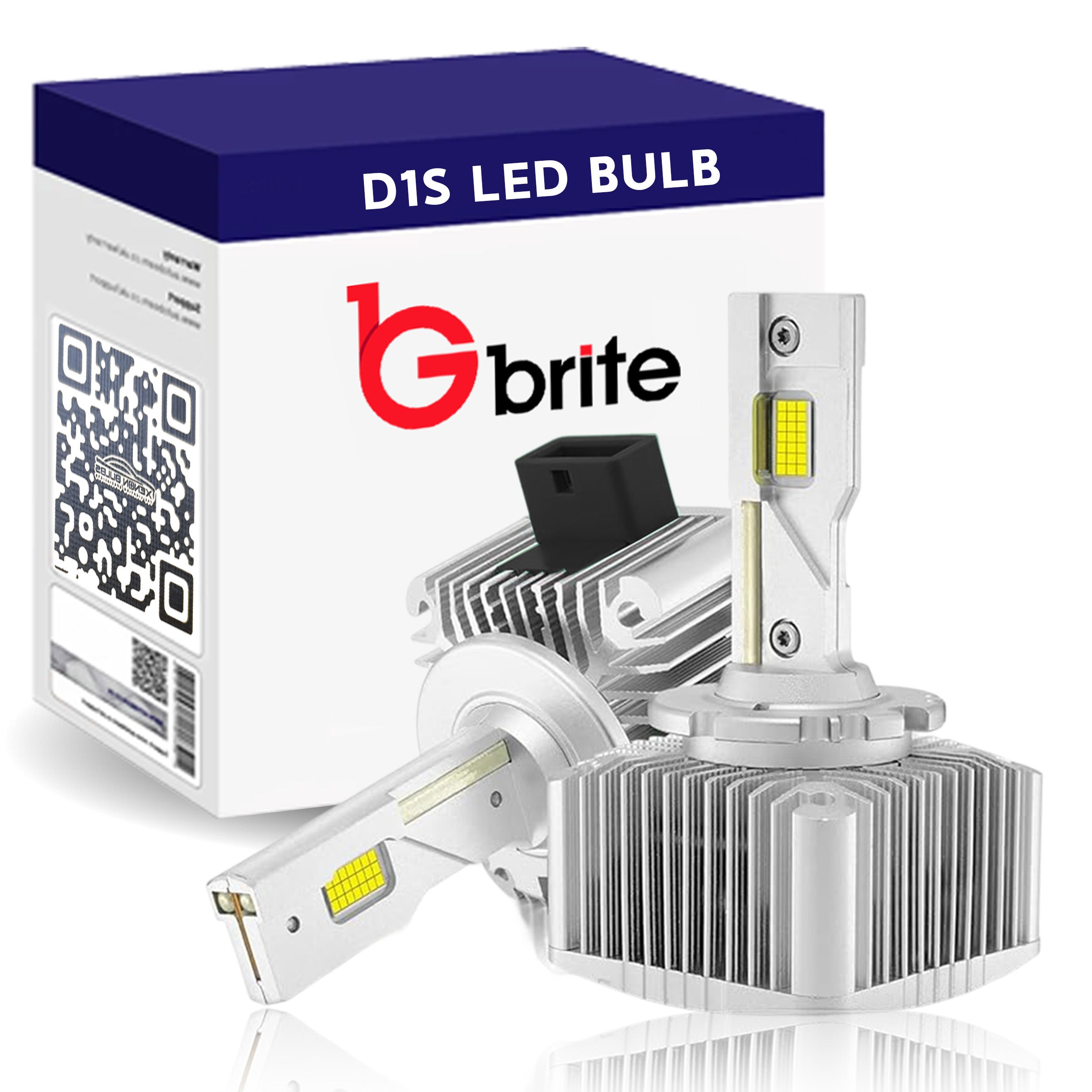 2X GBRITE D21 D1S LED BULBS UPGRADE KIT FOR XENON HID HEADLIGHT