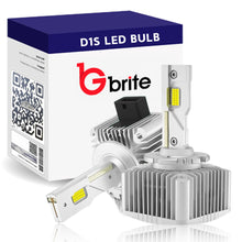 Load image into Gallery viewer, 2X GBRITE D21 D1S LED BULBS UPGRADE KIT FOR XENON HID HEADLIGHT