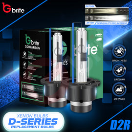 2X Gbrite D2R 35W Xenon HID Headlight Oem Replacement Bulbs