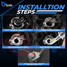 Load image into Gallery viewer, 2X GBRITE D21 D2S LED BULBS UPGRADE KIT FOR XENON HID HEADLIGHT