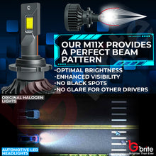 Load image into Gallery viewer, 2X GBRITE M11X D2S LED BULBS UPGRADE KIT FOR XENON HID HEADLIGHT