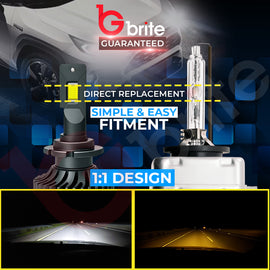 2X GBRITE M11X D2S LED BULBS UPGRADE KIT FOR XENON HID HEADLIGHT