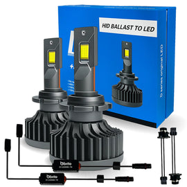 2X GBRITE M11X D2S LED BULBS UPGRADE KIT FOR XENON HID HEADLIGHT