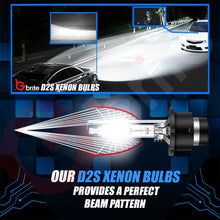 Load image into Gallery viewer, 2X Gbrite D2S 35W Xenon HID Headlight Oem Replacement Bulbs