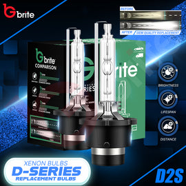 2X Gbrite D2S 35W Xenon HID Headlight Oem Replacement Bulbs