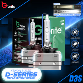 2X Gbrite D3S 35W Xenon HID Headlight Oem Replacement Bulbs