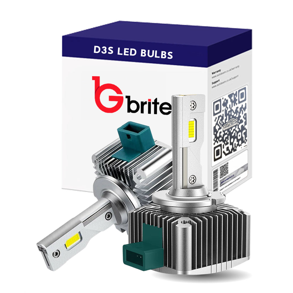 2X GBRITE D21 D3S LED BULBS UPGRADE KIT FOR XENON HID HEADLIGHT