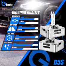 Load image into Gallery viewer, 2X Gbrite D5S 25W Xenon HID Headlight Oem Replacement Bulbs