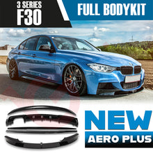 Load image into Gallery viewer, BMW 3 SERIES F30 2012 - 2018 GLOSS BLACK BLACK FULL BODYKIT