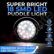 Load image into Gallery viewer, 2x 18 LED Ford Mirror Puddle Lights – Ranger, Edge, 6000K Xenon White
