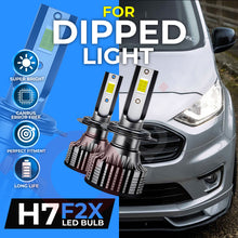 Load image into Gallery viewer, FORD TRANSIT CONNECT 2014-2018 UPGRADE PACKAGE H7 H15 T10 CANBUS LED HEADLIGHT DRL REVERSE BULBS