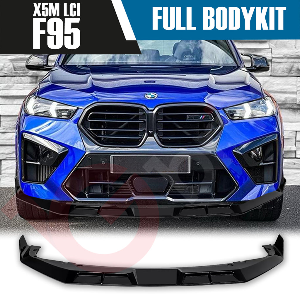 BMW X5M F95 LCI 2023+ GLOSS BLACK FULL BODYKIT