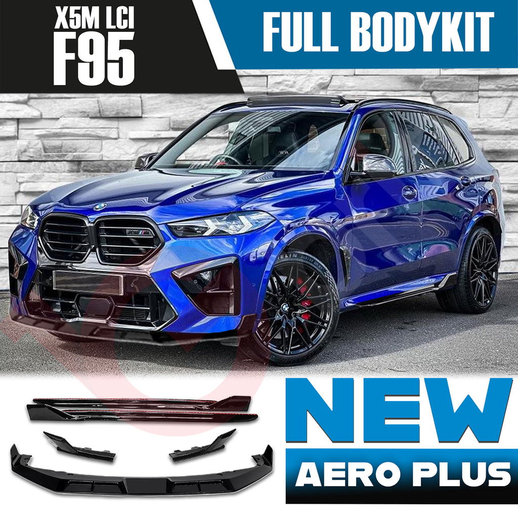 BMW X5M F95 LCI 2023+ GLOSS BLACK FULL BODYKIT