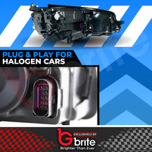 Load image into Gallery viewer, VW GOLF MK7.5 HEADLAMPS LED DRL BI LED GTD STYLE SWIPE SEQUENTIAL INDICATORS