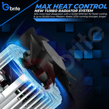 Load image into Gallery viewer, 2x H15 V9 LED DRL DAYTIME RUNNING LGIHT &amp; HIGH BEAM UPGRADE BULBS 6500K CANBUS ERROR FREE